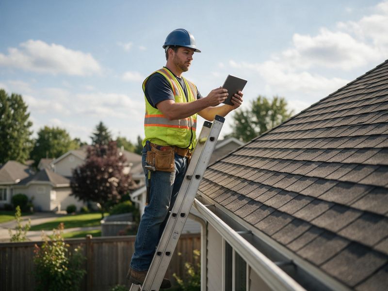roofing project near Fort Wayne, IN